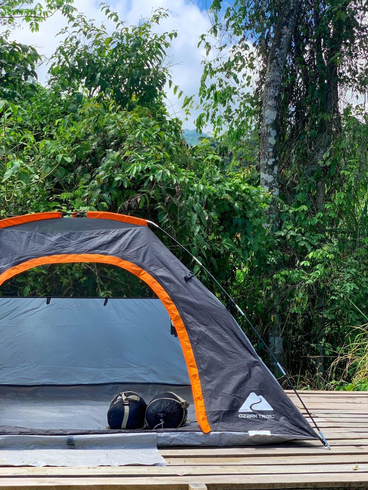 Basic 2 Bed Tent Shared Bathroom